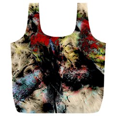 Ara-bird-parrot-animal-art Full Print Recycle Bag (xxl) by Jancukart