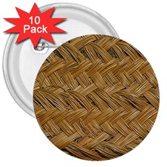 Esparto-tissue-braided-texture 3  Buttons (10 Pack)  by Jancukart