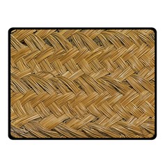 Esparto-tissue-braided-texture Fleece Blanket (small) by Jancukart