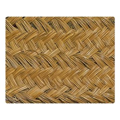 Esparto-tissue-braided-texture Double Sided Flano Blanket (large)  by Jancukart