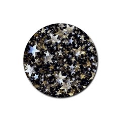 Background-star-christmas-advent Rubber Coaster (round) by Jancukart