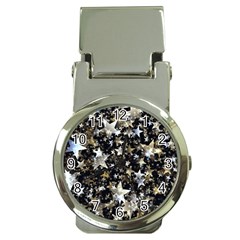 Background-star-christmas-advent Money Clip Watches