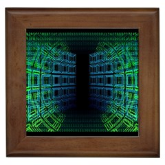 Technology-artificial-intelligence Framed Tile