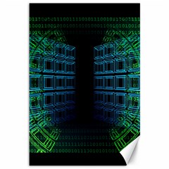 Technology-artificial-intelligence Canvas 12  X 18  by Jancukart