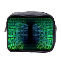 Technology-artificial-intelligence Mini Toiletries Bag (two Sides)