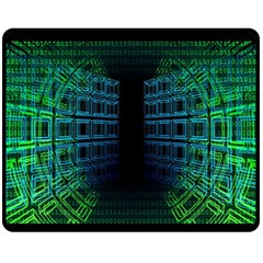 Technology-artificial-intelligence Fleece Blanket (medium) 