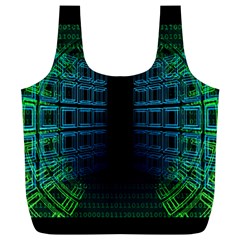 Technology-artificial-intelligence Full Print Recycle Bag (xl)