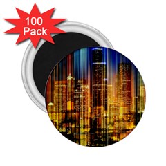 Skyline-light-rays-gloss-upgrade 2 25  Magnets (100 Pack) 