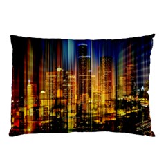 Skyline-light-rays-gloss-upgrade Pillow Case