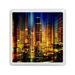 Skyline-light-rays-gloss-upgrade Memory Card Reader (square) by Jancukart