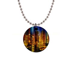 Skyline-light-rays-gloss-upgrade 1  Button Necklace by Jancukart