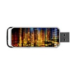 Skyline-light-rays-gloss-upgrade Portable USB Flash (One Side) Front