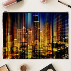 Skyline-light-rays-gloss-upgrade Cosmetic Bag (xxxl) by Jancukart