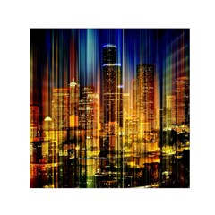 Skyline-light-rays-gloss-upgrade Square Satin Scarf (30  X 30 )