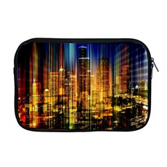 Skyline-light-rays-gloss-upgrade Apple Macbook Pro 17  Zipper Case by Jancukart