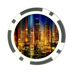 Skyline-light-rays-gloss-upgrade Poker Chip Card Guard (10 Pack) by Jancukart