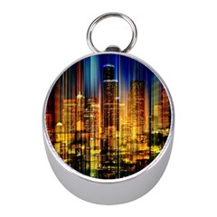 Skyline-light-rays-gloss-upgrade Mini Silver Compasses by Jancukart