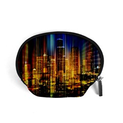 Skyline-light-rays-gloss-upgrade Accessory Pouch (small) by Jancukart