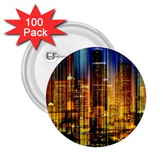 Skyline-light-rays-gloss-upgrade 2 25  Buttons (100 Pack)  by Jancukart