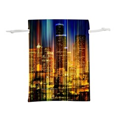 Skyline-light-rays-gloss-upgrade Lightweight Drawstring Pouch (s) by Jancukart