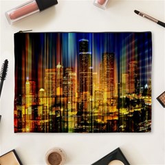 Skyline-light-rays-gloss-upgrade Cosmetic Bag (xl) by Jancukart