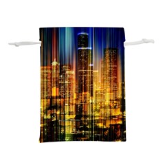 Skyline-light-rays-gloss-upgrade Lightweight Drawstring Pouch (l) by Jancukart