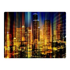 Skyline-light-rays-gloss-upgrade Double Sided Flano Blanket (mini) 