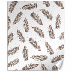 Christmas-seamless-pattern-with-gold-fir-branches Canvas 16  X 20  by nate14shop