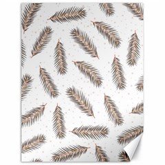 Christmas-seamless-pattern-with-gold-fir-branches Canvas 18  X 24 