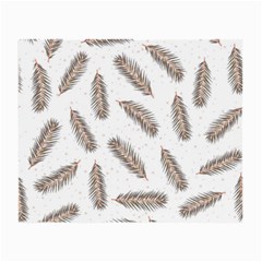 Christmas-seamless-pattern-with-gold-fir-branches Small Glasses Cloth (2 Sides) by nate14shop