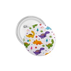 Dinosaurs-seamless-pattern-kids 003 1 75  Buttons by nate14shop