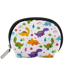 Dinosaurs-seamless-pattern-kids 003 Accessory Pouch (small) by nate14shop