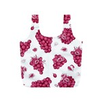 Grape-bunch-seamless-pattern-white-background-with-leaves 001 Full Print Recycle Bag (S) Back