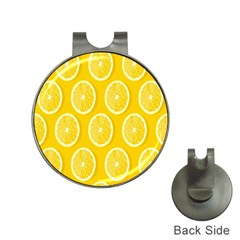 Lemon-fruits-slice-seamless-pattern Hat Clips With Golf Markers