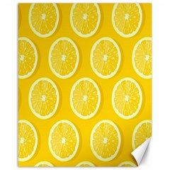 Lemon-fruits-slice-seamless-pattern Canvas 16  X 20  by nate14shop