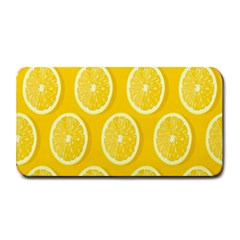 Lemon-fruits-slice-seamless-pattern Medium Bar Mats by nate14shop