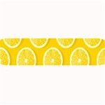 Lemon-fruits-slice-seamless-pattern Large Bar Mats 32 x8.5  Bar Mat