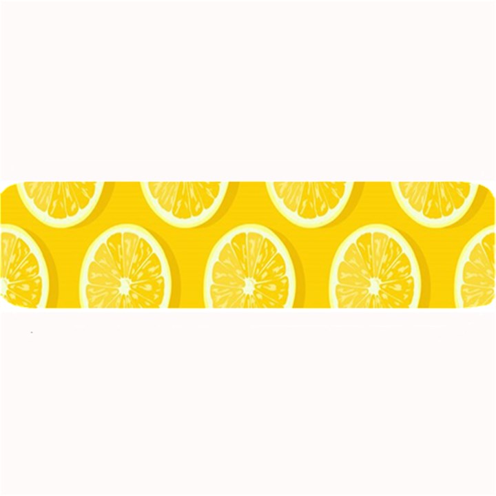 Lemon-fruits-slice-seamless-pattern Large Bar Mats