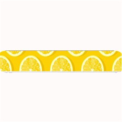 Lemon-fruits-slice-seamless-pattern Small Bar Mats by nate14shop