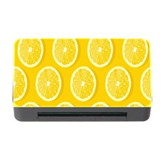 Lemon-fruits-slice-seamless-pattern Memory Card Reader With Cf by nate14shop