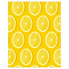 Lemon-fruits-slice-seamless-pattern Drawstring Bag (small) by nate14shop