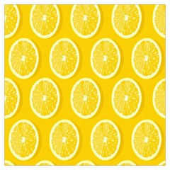 Lemon-fruits-slice-seamless-pattern Lightweight Scarf 