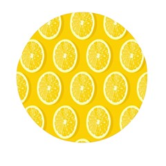 Lemon-fruits-slice-seamless-pattern Mini Round Pill Box (pack Of 3) by nate14shop