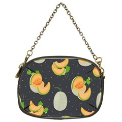 Melon-whole-slice-seamless-pattern Chain Purse (one Side)