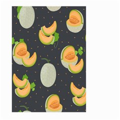 Melon-whole-slice-seamless-pattern Large Garden Flag (two Sides) by nate14shop