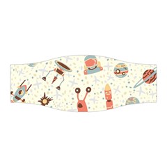 Seamless-background-with-spaceships-stars Stretchable Headband