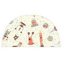 Seamless-background-with-spaceships-stars Anti Scalding Pot Cap by nate14shop