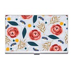 Seamless-floral-pattern Business Card Holder Front