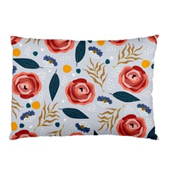 Seamless-floral-pattern Pillow Case by nate14shop