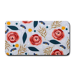 Seamless-floral-pattern Medium Bar Mats by nate14shop